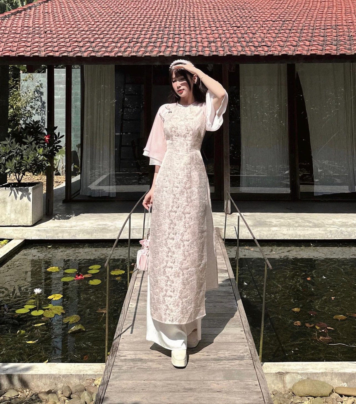 ChieuXuanCa Vietnamese aodai, pants included