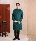 GamHoa Vietnamese aodai for men imprint ao dai pink, blue, green