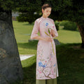 Vietnamese aodai NgocHan pink, pants included