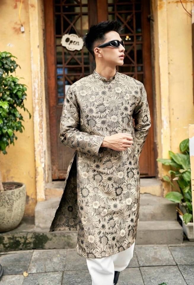 Vietnamese aodai for men HuongDuong