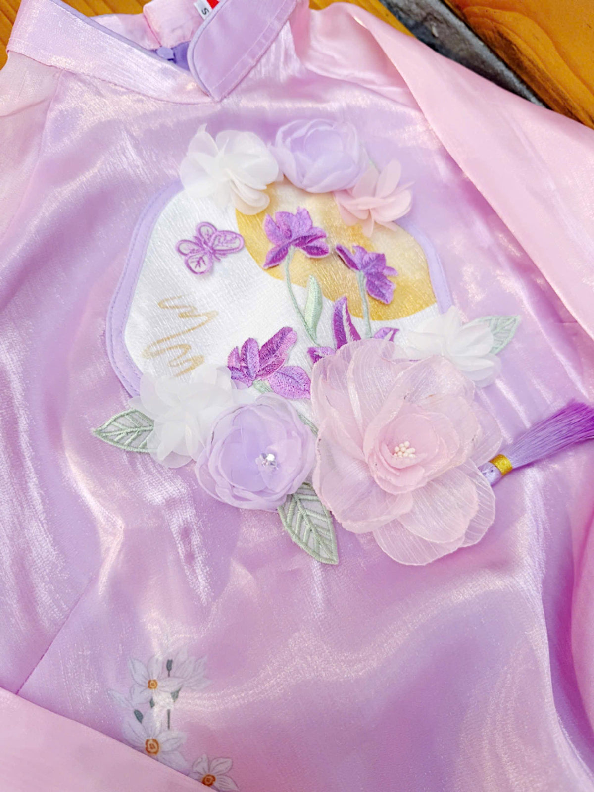 Lepy Vietnamese aodai purple, pants included