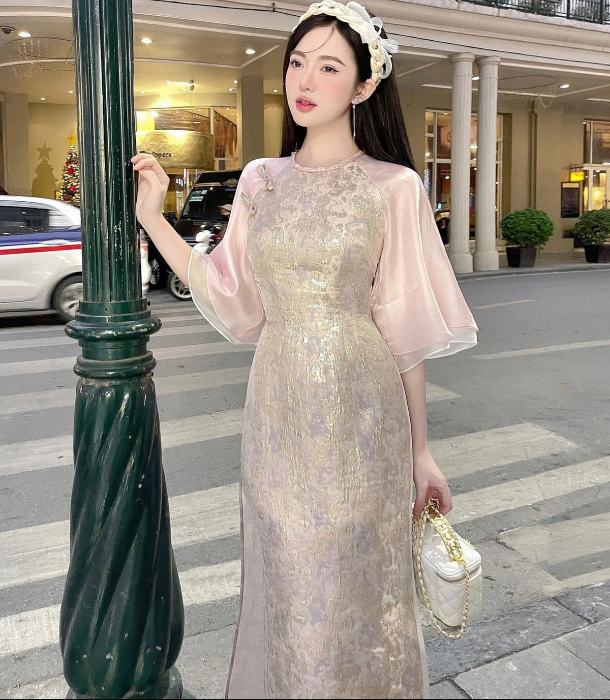 ChieuXuanCa Vietnamese aodai, pants included
