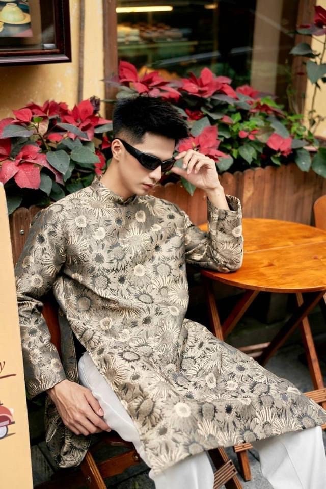 Vietnamese aodai for men HuongDuong