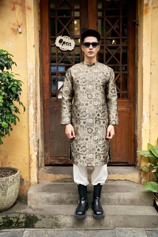 Vietnamese aodai for men HuongDuong