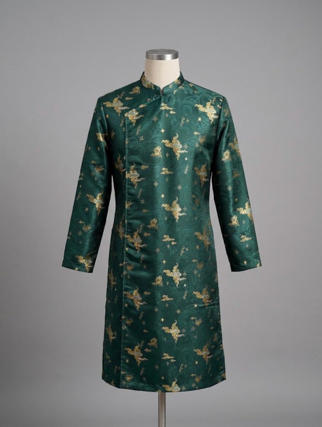 HyMay Men Vietnamese aodai pink, yellow, green