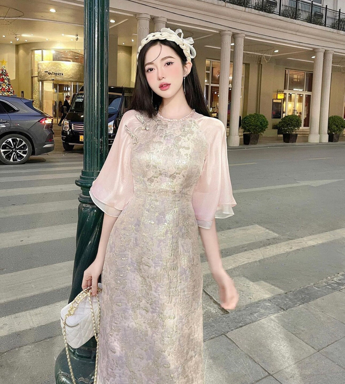 ChieuXuanCa Vietnamese aodai, pants included