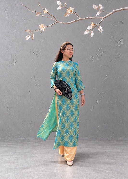 ThoXanh Vietnamese aodai, pants included