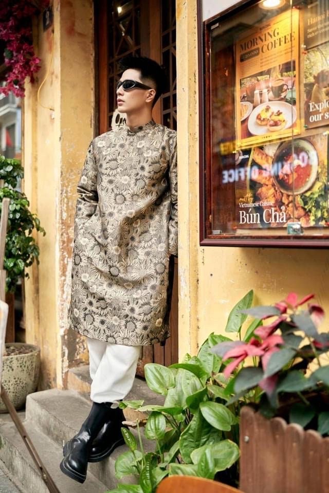 Vietnamese aodai for men HuongDuong